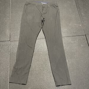 Louis Raphale Mens Dark Gray Pants 34x32
